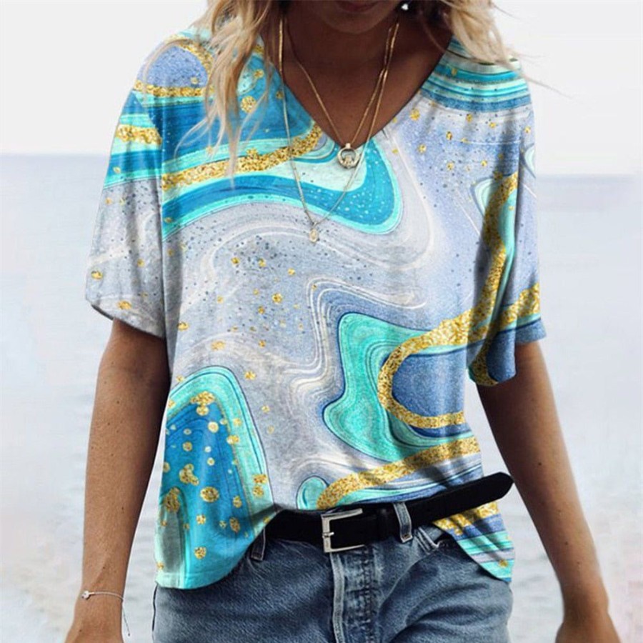 WOLFF T-Shirts | Carnale - Originelles Damen-T-Shirt Im Boho-Stil