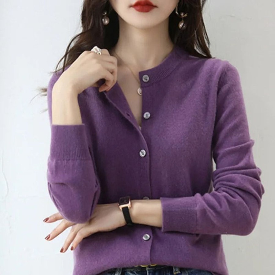 WOLFF Sweatshirts/Pullover | Wolff O-Ausschnitt Gestrickt Pullover