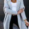WOLFF Strickjacke | Velova - Oversize Boxy-Langarm-Strickjacke Mit Kapuze