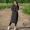 WOLFF Strickjacke | Sabinea - Warme Damen-Strickjacke Mit Kapuze