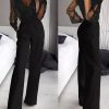 WOLFF Einteiler Outfits | Wolf Lassige Einfarbige Regulare Jumpsuits