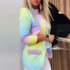 WOLFF Blazer | Wolff Langarmelige Tie-Dye-Blazer