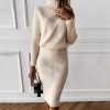 WOLFF Zweiteiler Outfits | Shanin- Ein Super Kuscheliges Strickkleid Fur Die Kalten Tage