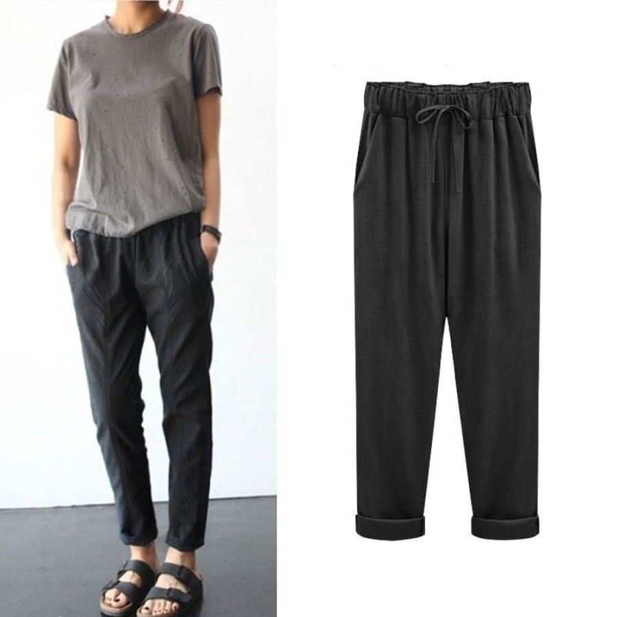 WOLFF Hosen | Wolf Baumwoll-Leinen-Hose