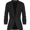 WOLFF Lange Jacken | Wolf Langarmelige Blazerjacke