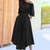 WOLFF Sommerkleider | Wolff A-Linien-Kleid Zum Binden