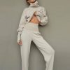WOLFF Zweiteiler Outfits | Khieko - Lassiger Damen-Freizeitanzug Mit Hohem Kragen