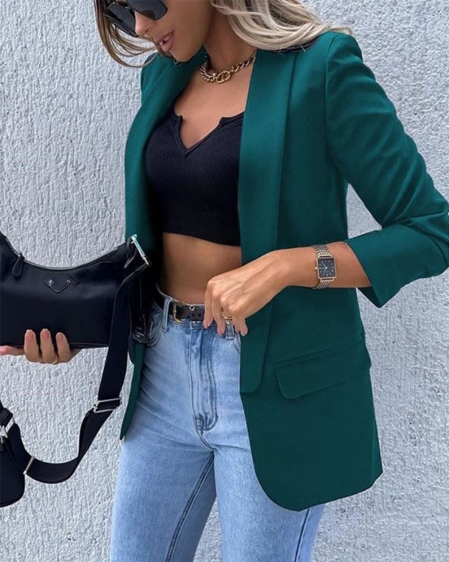 WOLFF Lange Jacken | Wolf Lassige Buro-Blazer