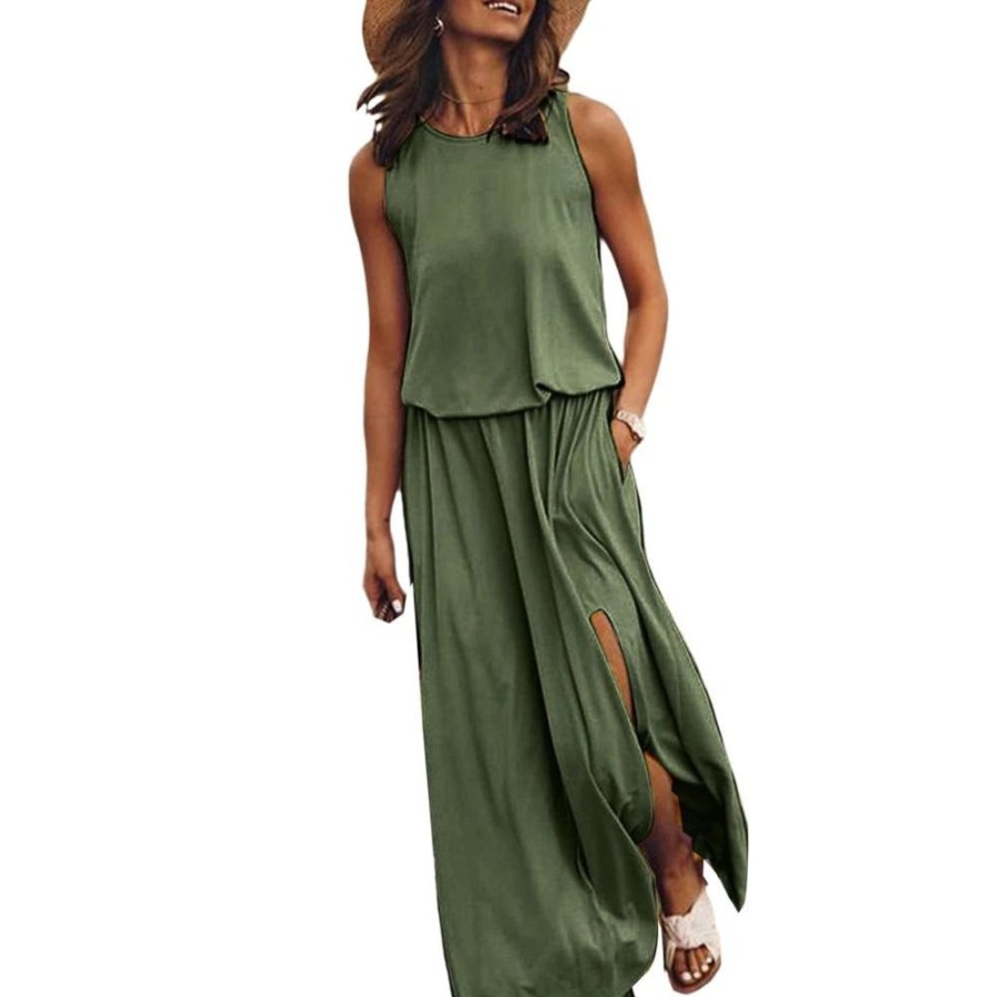 WOLFF Lange Kleider | Wolf Sommer-Maxikleid