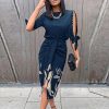 WOLFF Sommerkleider | Dressino - Mode Kleid Mit Blumendruck