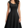 WOLFF Lange Kleider | Wolf Party Flare Swing Kleid