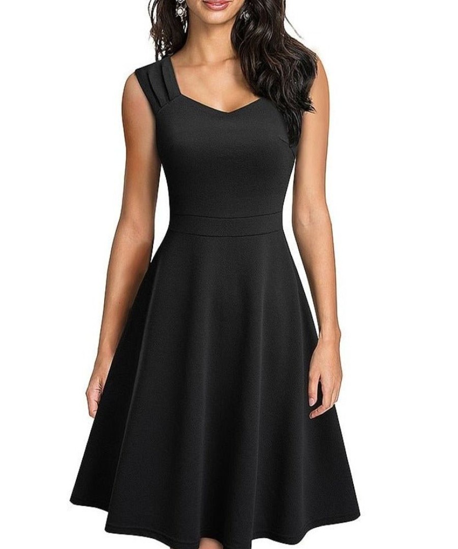 WOLFF Lange Kleider | Wolf Party Flare Swing Kleid
