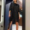 WOLFF Kurze Kleider | Wolf Lockeres Mini Partykleid