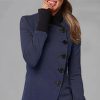 WOLFF Lange Jacken | Wolf Stehend Kragen Jacke