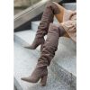 WOLFF Alltagsschuhe | Somala - Overknee-Schlupfstiefel Fur Frauen