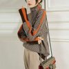 WOLFF Sweatshirts/Pullover | Wolff Geometrisch Gestrickter Rollkragenpullover
