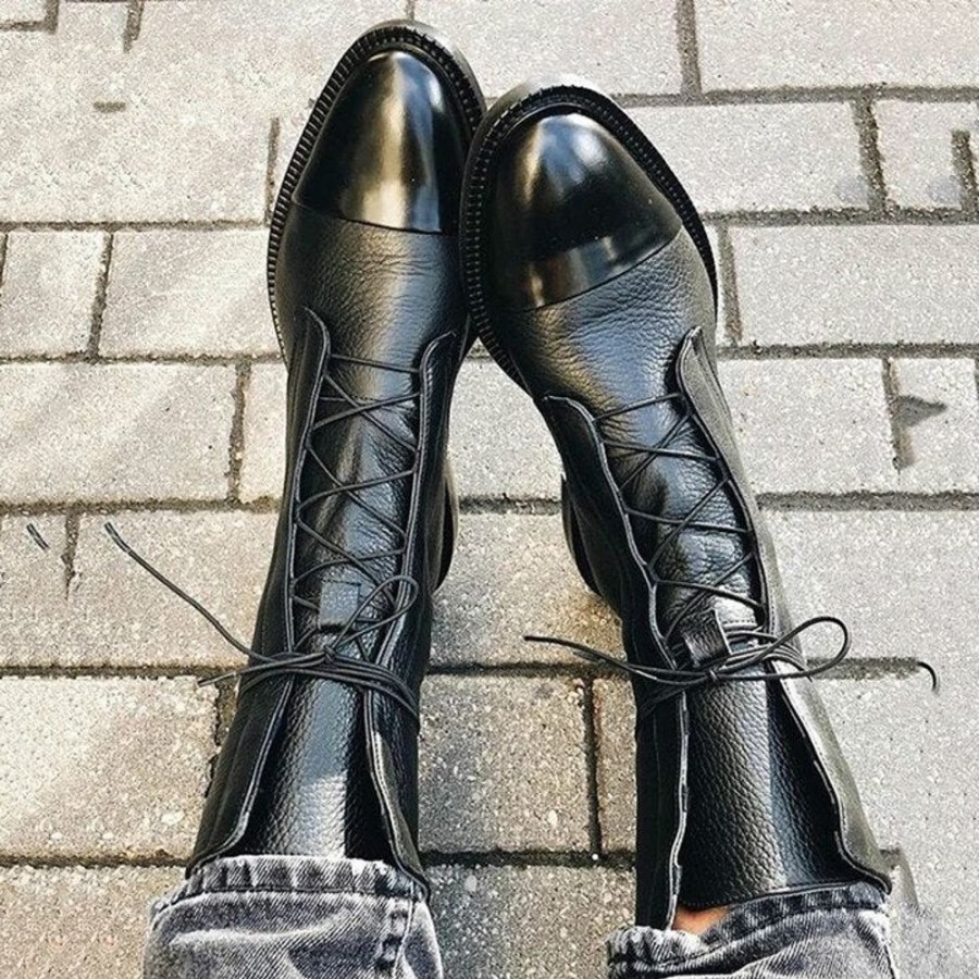 WOLFF Hohe Stiefel | Balesco - Winterstiefel Fur Frauen Aus Echtem Leder