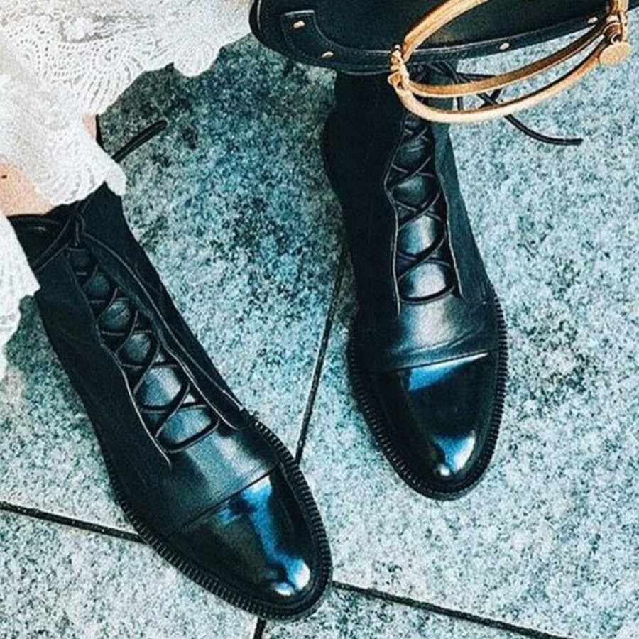 WOLFF Hohe Stiefel | Balesco - Winterstiefel Fur Frauen Aus Echtem Leder
