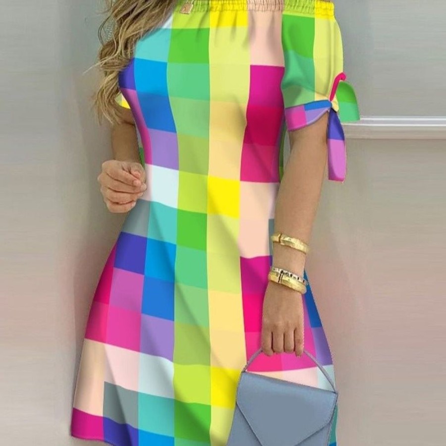 WOLFF Kurze Kleider | Revure - Sexy Schulterfreies Minikleid