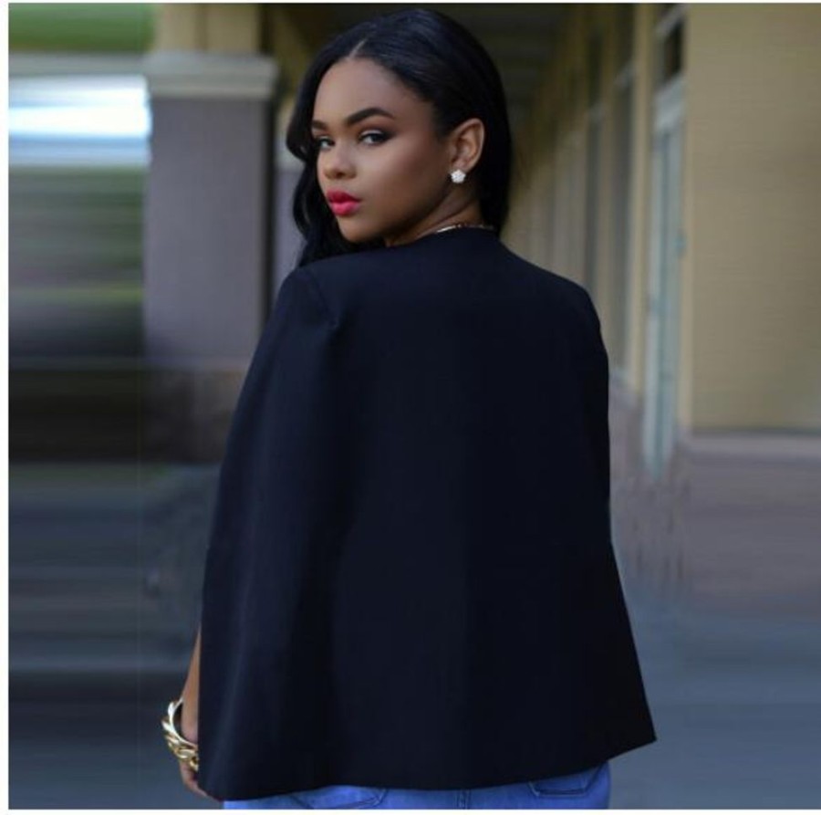 WOLFF Blazer | Wolf Mantel Cape Blazer