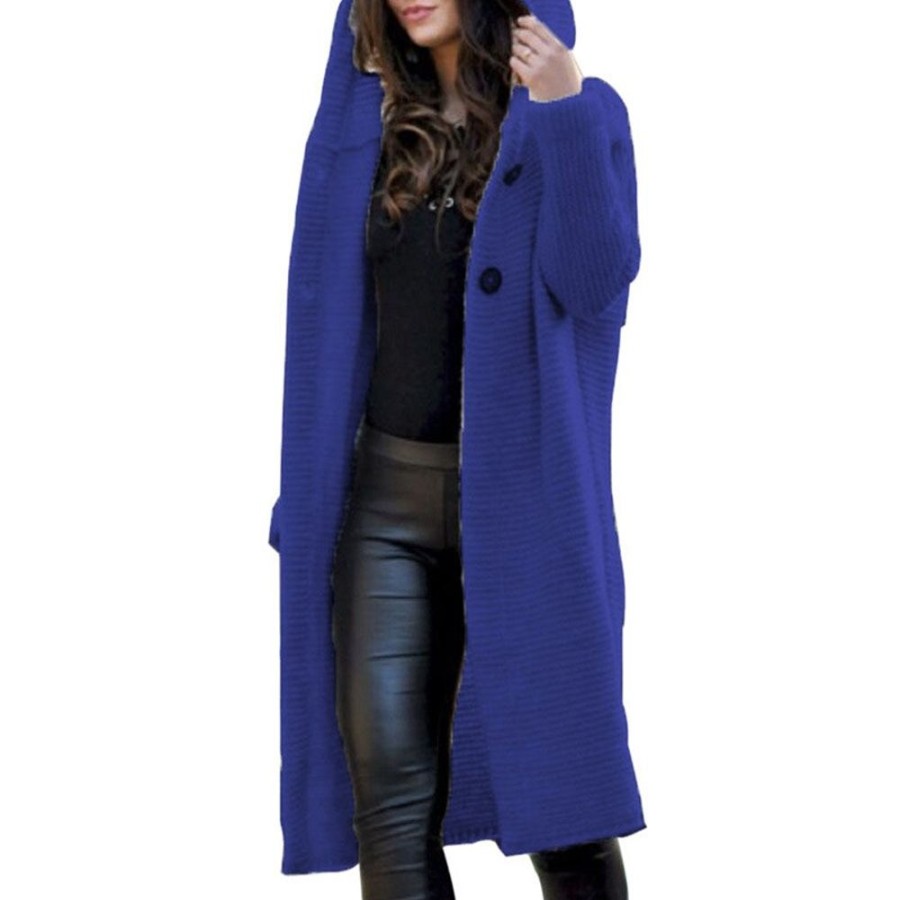 WOLFF Tops | Wolff Cardigan Mit Kapuze | Schoner Cardigan Mit Stil!