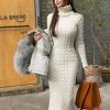 WOLFF Lange Kleider | Luztale - Strickkleid
