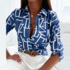 WOLFF Blusen | Wolff Bluse Mit Umlegekragen